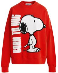 Essentiel Antwerp - X Peanuts Sequin-Embellishment Sweatshirt - Lyst