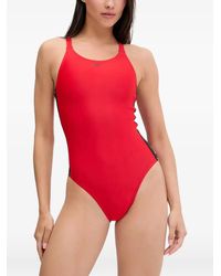 Nike - Maillot De Bain À Bande Logo - Lyst