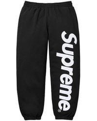 Supreme - Satin-Appliqué Track Pants - Lyst