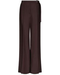 Loulou de Saison - Pleated Buckle-Fastening Trousers - Lyst