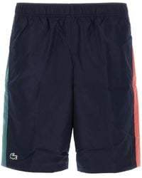 Lacoste - カラーブロック バミューダショーツ - Lyst