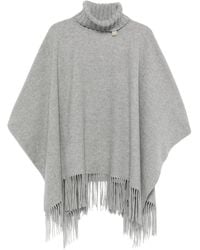 Fabiana Filippi - Wool Poncho - Lyst