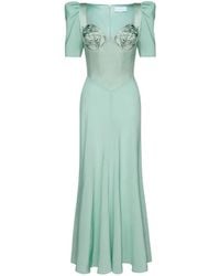 Violante Nessi - Baccarat Silk Maxi Dress - Lyst
