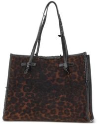 MARCELLA CLUB - Marcella Animal-Print Tote Bag - Lyst