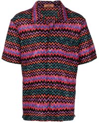Missoni - Overhemd Met Zigzag-patroon - Lyst