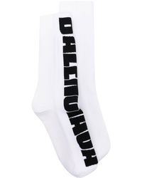 Balenciaga - Socken mit Jacquard-Logo - Lyst
