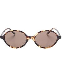 Oliver Peoples - X Khaite Lunettes De Soleil À Monture Ovale 2000C - Lyst