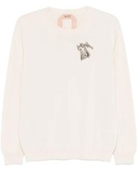 N°21 - Crew-Neck Sweater - Lyst