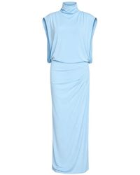 Jonathan Simkhai - Vale Draped Jersey Slim-Fit Midi Dress - Lyst