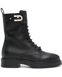 Furla - Legacy Leather Ankle Boots - Lyst
