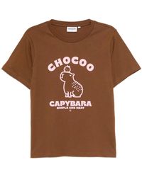 Chocoolate - Graphic-Printed T-Shirt - Lyst