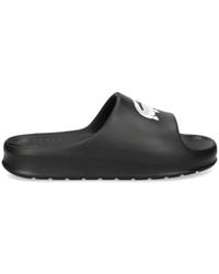 Lacoste - Logo-Print Slides - Lyst