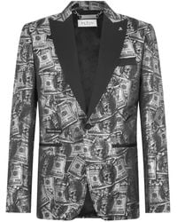 Philipp Plein - Peak-Lapel Blazer - Lyst