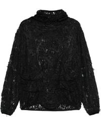 JUNTAE KIM - Lace Hoodie - Lyst