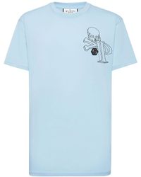 Philipp Plein - T-shirt en coton à imprimé tête de mort - Lyst
