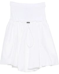 The Attico - Pleated Midi Skirt - Lyst