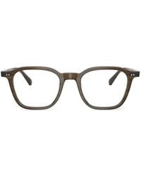 Oliver Peoples - Lunettes De Vue À Monture Géométrique - Lyst
