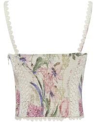 Charo Ruiz - Top Met Bloemenprint - Lyst