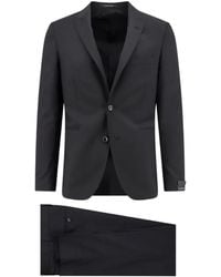 Tagliatore - Notched-Lapel Single-Breasted Suit - Lyst