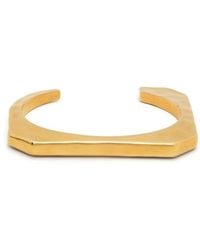 Zadig & Voltaire - Geometric-Cut Cuff Bangle - Lyst