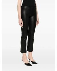 Stouls - Jp Twenty Flared Leather Trousers - Lyst