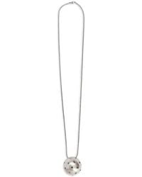 Rick Owens - Sphere Pendant Necklace - Lyst