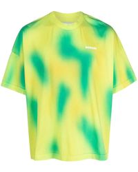 Bonsai - Logo-Print Abstract Pattern T-Shirt - Lyst