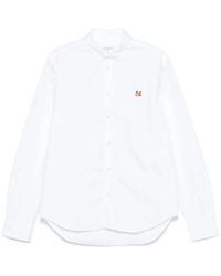 Maison Kitsuné - Overhemd Met Vossenkop - Lyst