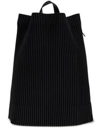Homme Plissé Issey Miyake - Zaino Con Pieghe E Zip - Lyst