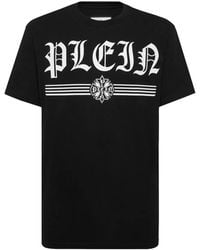 Philipp Plein - Round Neck T-Shirt Gothic Plein - Lyst