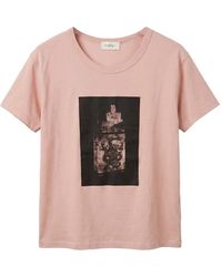 Second/Layer - Graphic-Print T-Shirt - Lyst