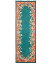 Etro - Cashmere-Blend Scarf With Daffodil Motif - Lyst