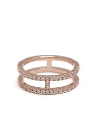 Apm Monaco - Pavé Dubbele Ring - Lyst