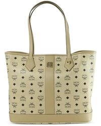 MCM - Medium New Liz Monogram-Print Tote Bag - Lyst