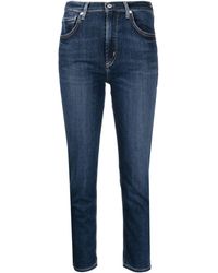 Citizens of Humanity - Skinny-Jeans mit Logo-Patch - Lyst