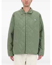 The North Face - Quilted Shirt Collar Jacket - Lyst