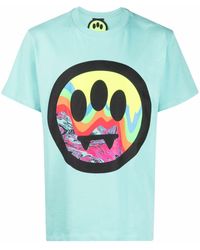 Barrow - Smiley-print T-shirt - Lyst