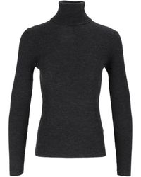 MC2 Saint Barth - Fitted Ribbed Turtleneck Sweater - Lyst