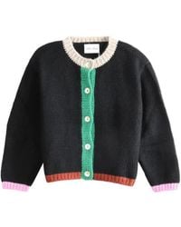 Nikki Chasin - Sheba Colorblock Button-Up Cardigan - Lyst