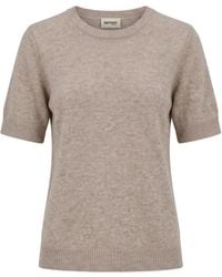 Not Shy - Pull En Cachemire À Manches Courtes - Lyst
