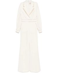 Elie Saab - Stud-embellished Jumpsuit - Lyst