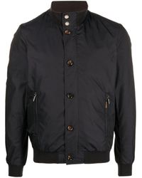 Moorer - Button-up High-neck Jacket - Lyst