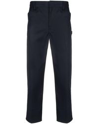 Neighborhood - Logo-patch Cropped Trousers - Lyst