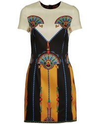 La DoubleJ - Graphic-print Short-sleeve Dress - Lyst