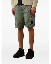 C.P. Company - Chrome-R Lens Boxy Cargo Shorts - Lyst