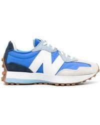 New Balance - 327 Low-Top Suede Sneakers - Lyst