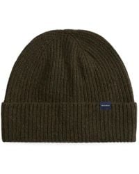 Woolrich - Ribbed-Knit Beanie Hat - Lyst