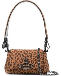 Vivienne Westwood - Linda Orb レオパード ハンドバッグ - Lyst