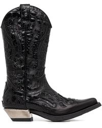 New Rock - Botas Con Tacón De 40 Mm - Lyst