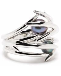 Shaun Leane - Hook Pearl Ring - Lyst